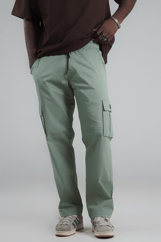 ECHOLOPE Men’s Teal (Ocean Green) Cargo Pants | Stylish and Durable Cotton Cargos - Echolope
