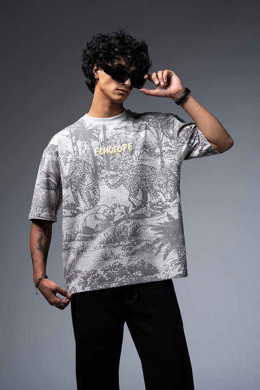 Existance Oversized Graphic T-Shirt - Echolope