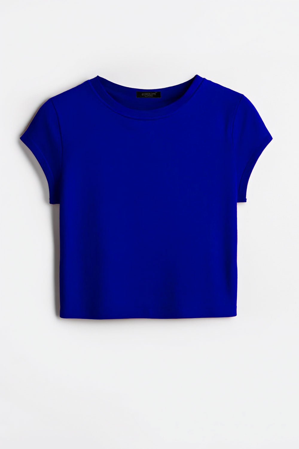 Trendy Solid Royal Blue Crop Top for Women | Baby Tees - Echolope