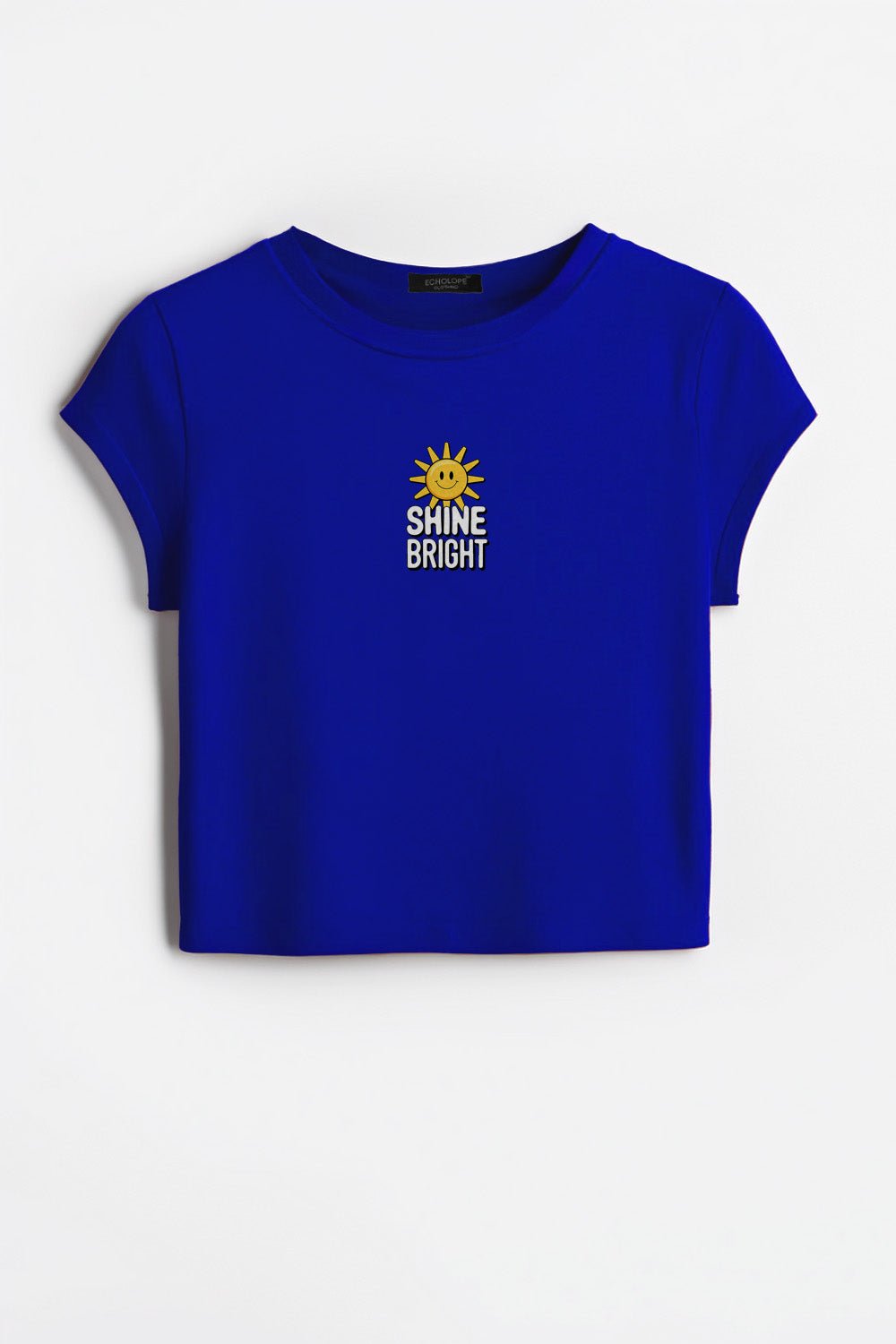 Women’s Blue Cute Baby Tees - Echolope