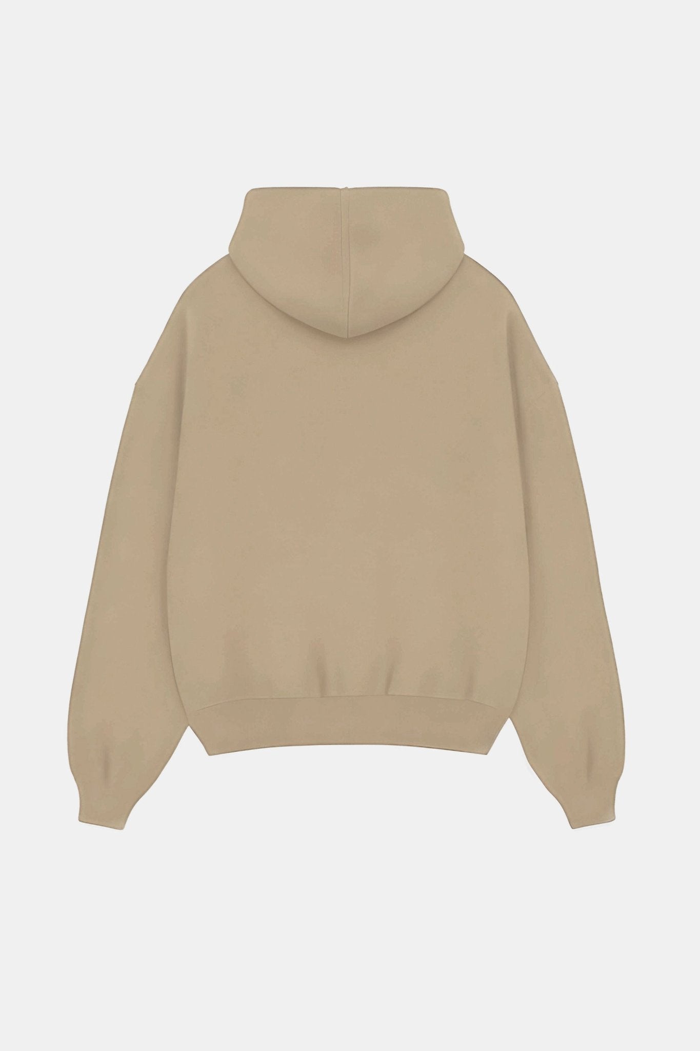 Women's Premium Oversize Beige Hoodie - Echolope
