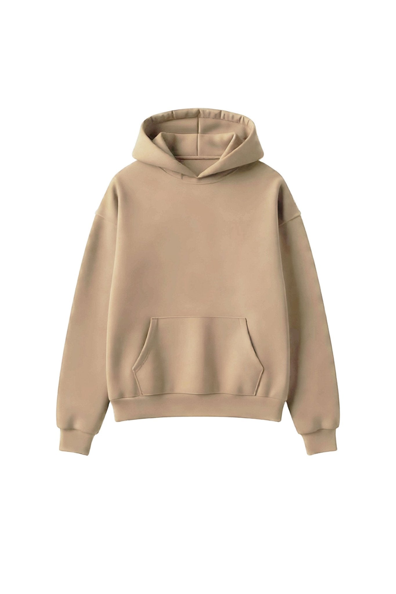 Women's Premium Oversize Beige Hoodie - Echolope