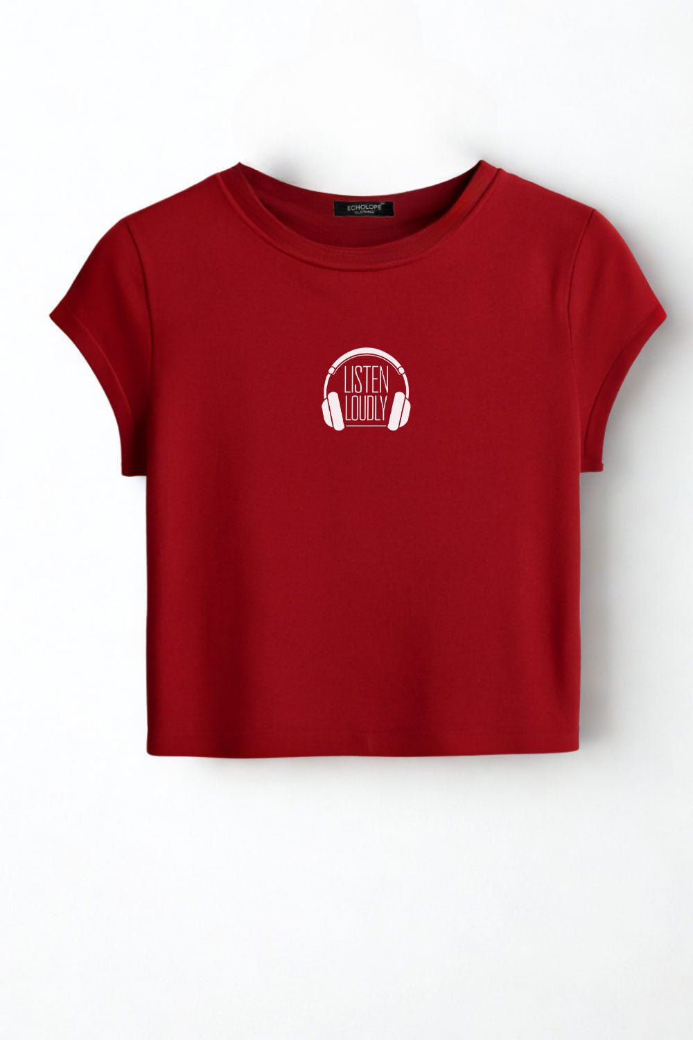 Women’s Red Baby Tees - Echolope