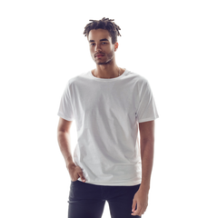 White Men's Basic Tshirt