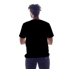 Black  Men's  Basic T-shirts