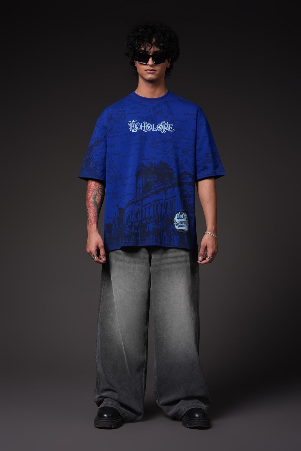 Midnight Streetwear Oversized T-Shirt Secondary image