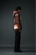 Before World Oversized Printed Hoodie