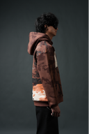 Before World Oversized Printed Hoodie