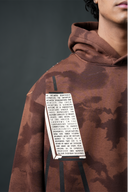 Before World Oversized Printed Hoodie