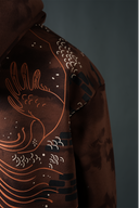 Before World Oversized Printed Hoodie