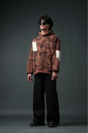 Before World Oversized Printed Hoodie