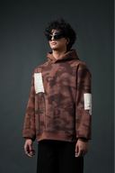 Before World Oversized Printed Hoodie