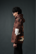 Before World Oversized Printed Hoodie