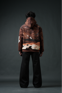 Before World Oversized Printed Hoodie