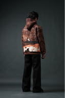 Before World Oversized Printed Hoodie