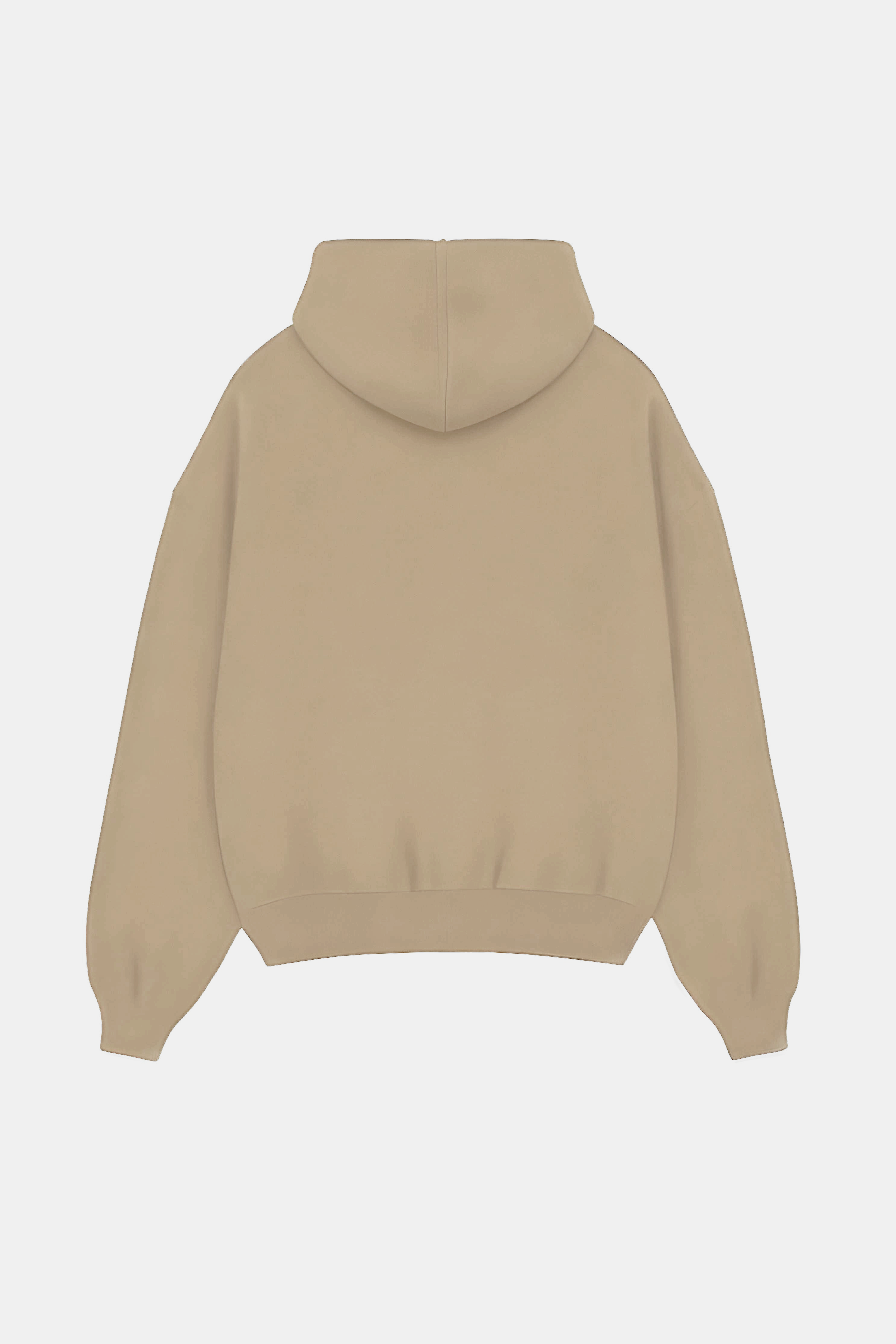 Women's Premium Oversize Beige Hoodie