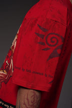 Ash Reborn Streetwear Oversized T-Shirt - Echolope