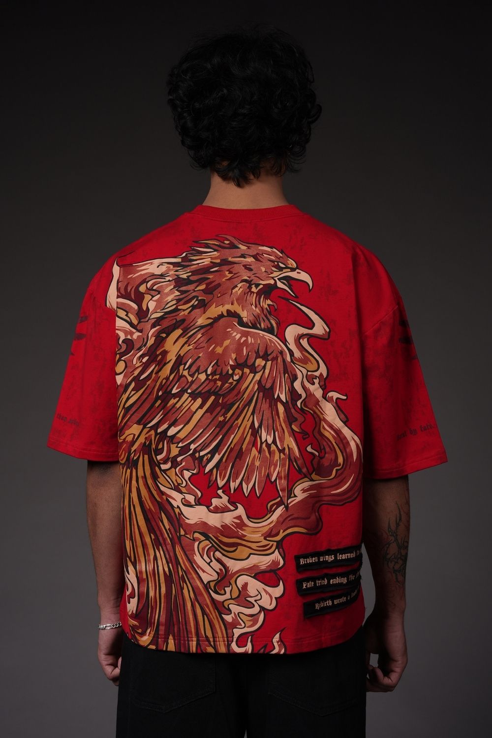 Ash Reborn Streetwear Oversized T-Shirt - Echolope Main image