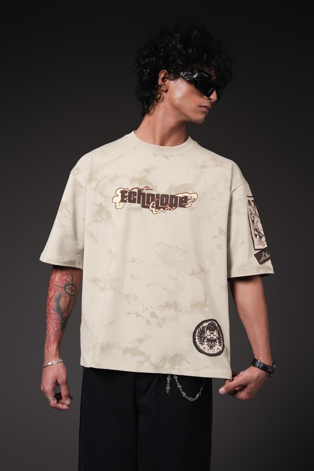 Ashen Streetwear Oversized T-Shirt - Echolope
