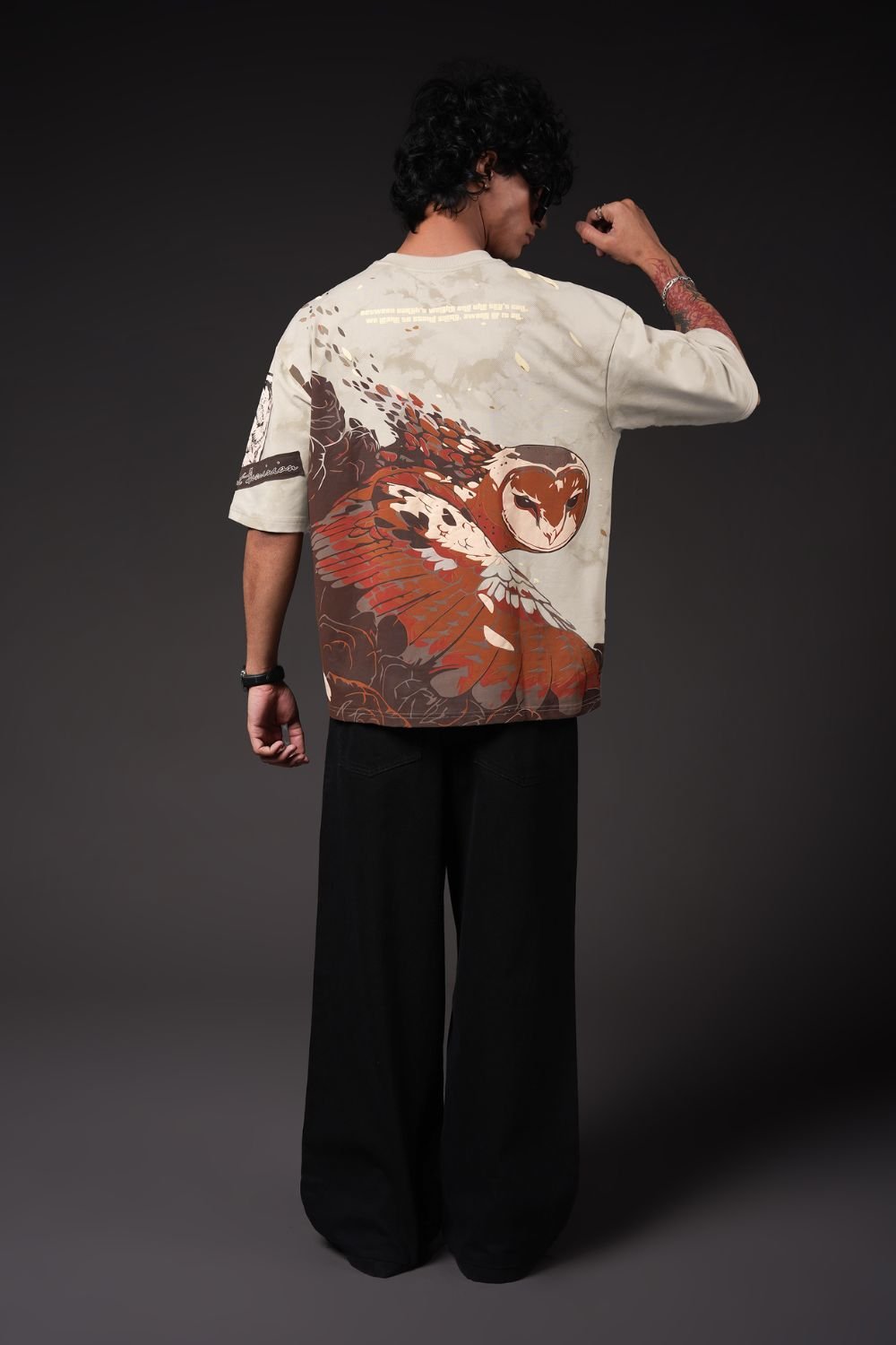 Ashen Streetwear Oversized T-Shirt - Echolope