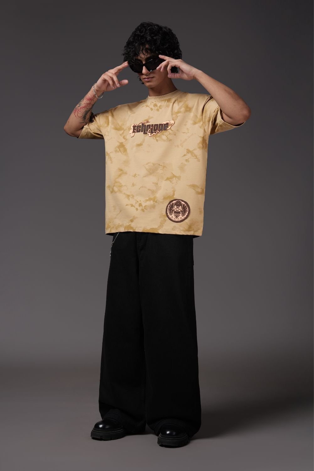 Ashen Streetwear Oversized T-Shirt - Echolope