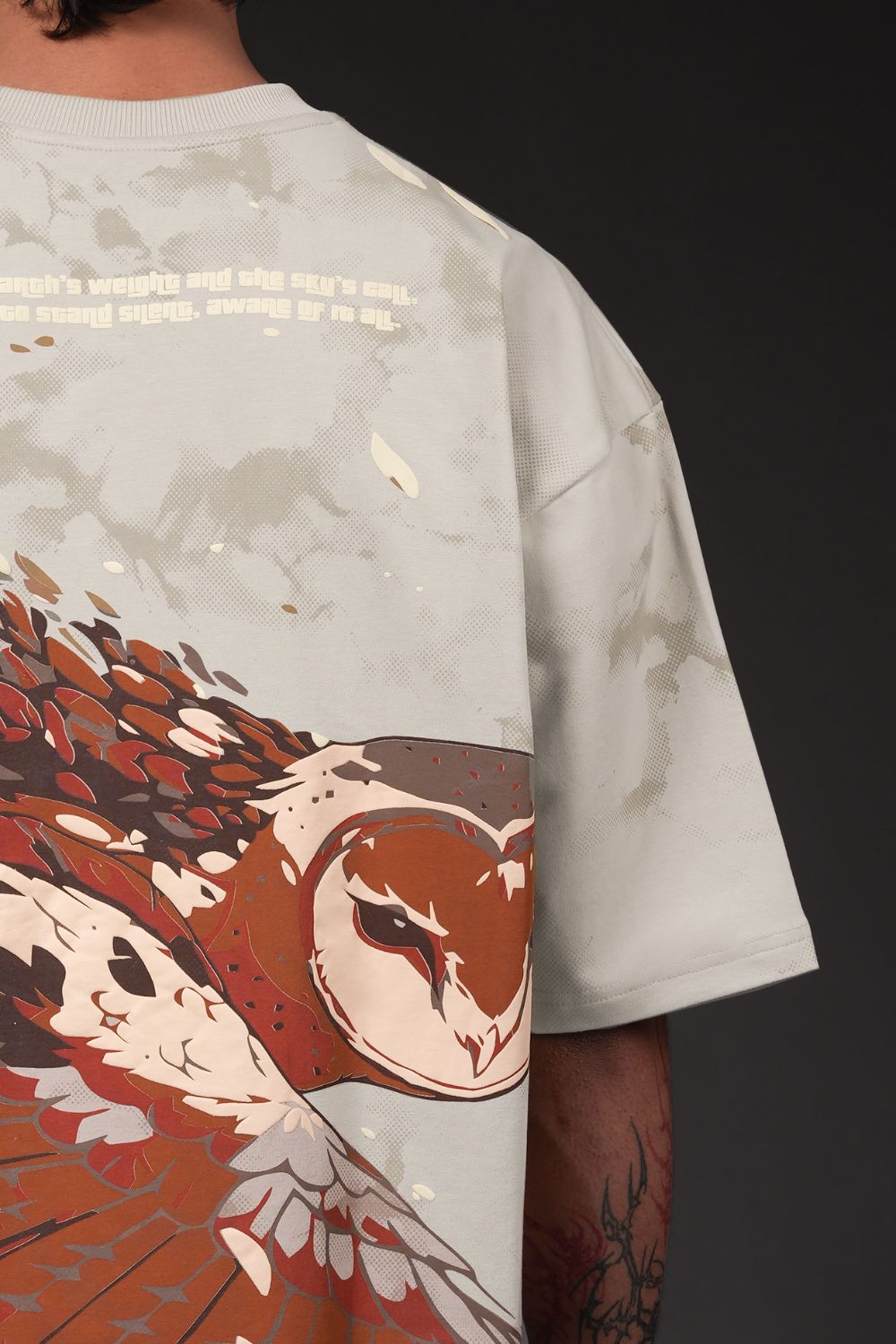 Ashen Streetwear Oversized T-Shirt - Echolope