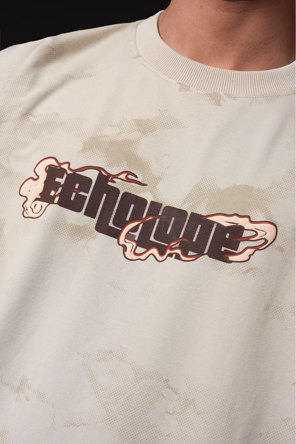 Ashen Streetwear Oversized T-Shirt - Echolope