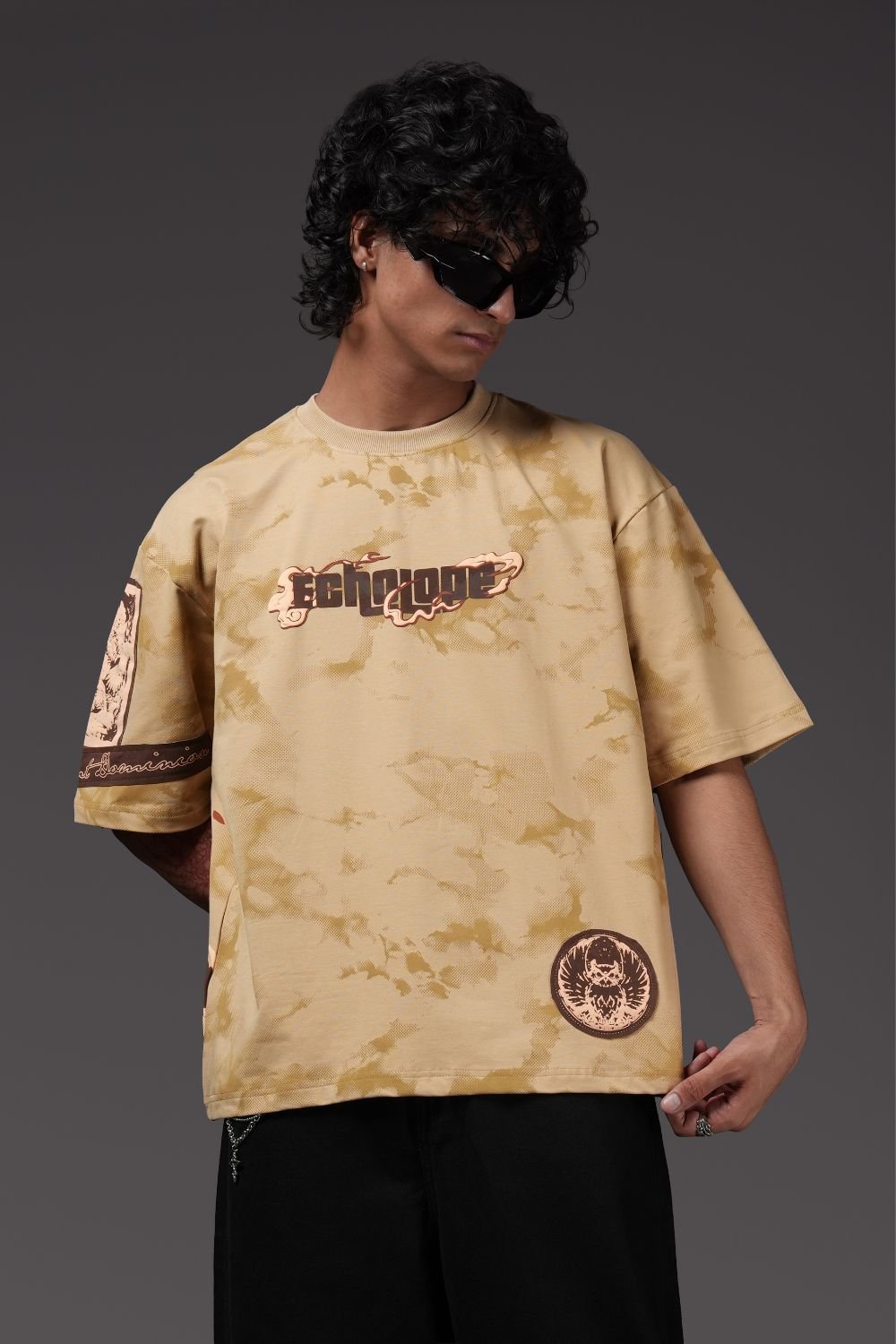 Ashen Streetwear Oversized T-Shirt - Echolope
