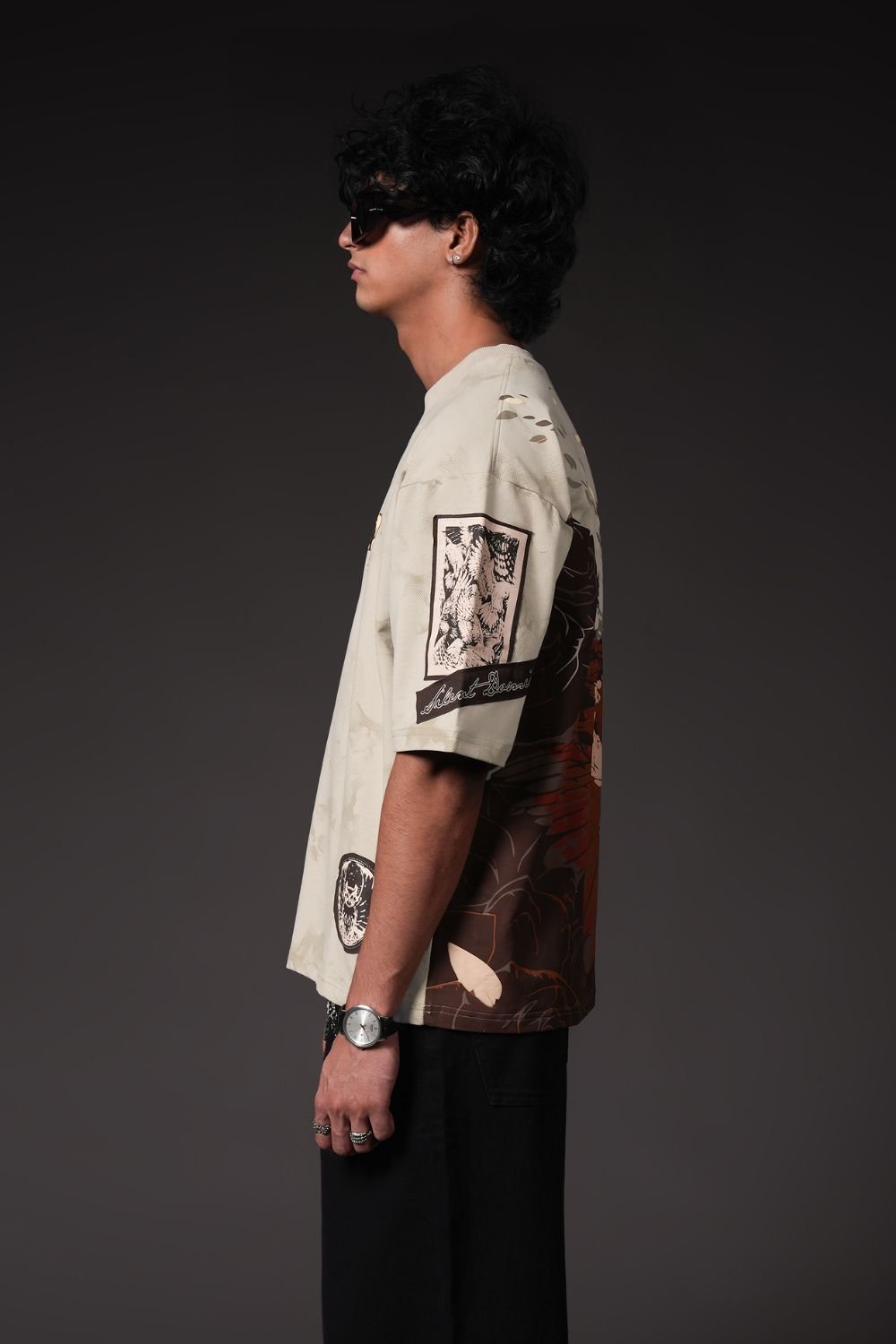 Ashen Streetwear Oversized T-Shirt - Echolope