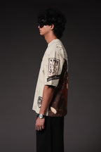 Ashen Streetwear Oversized T-Shirt - Echolope