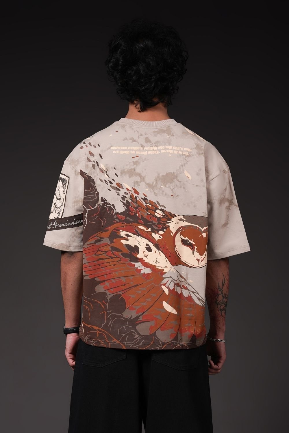 Ashen Streetwear Oversized T-Shirt - Echolope Main image