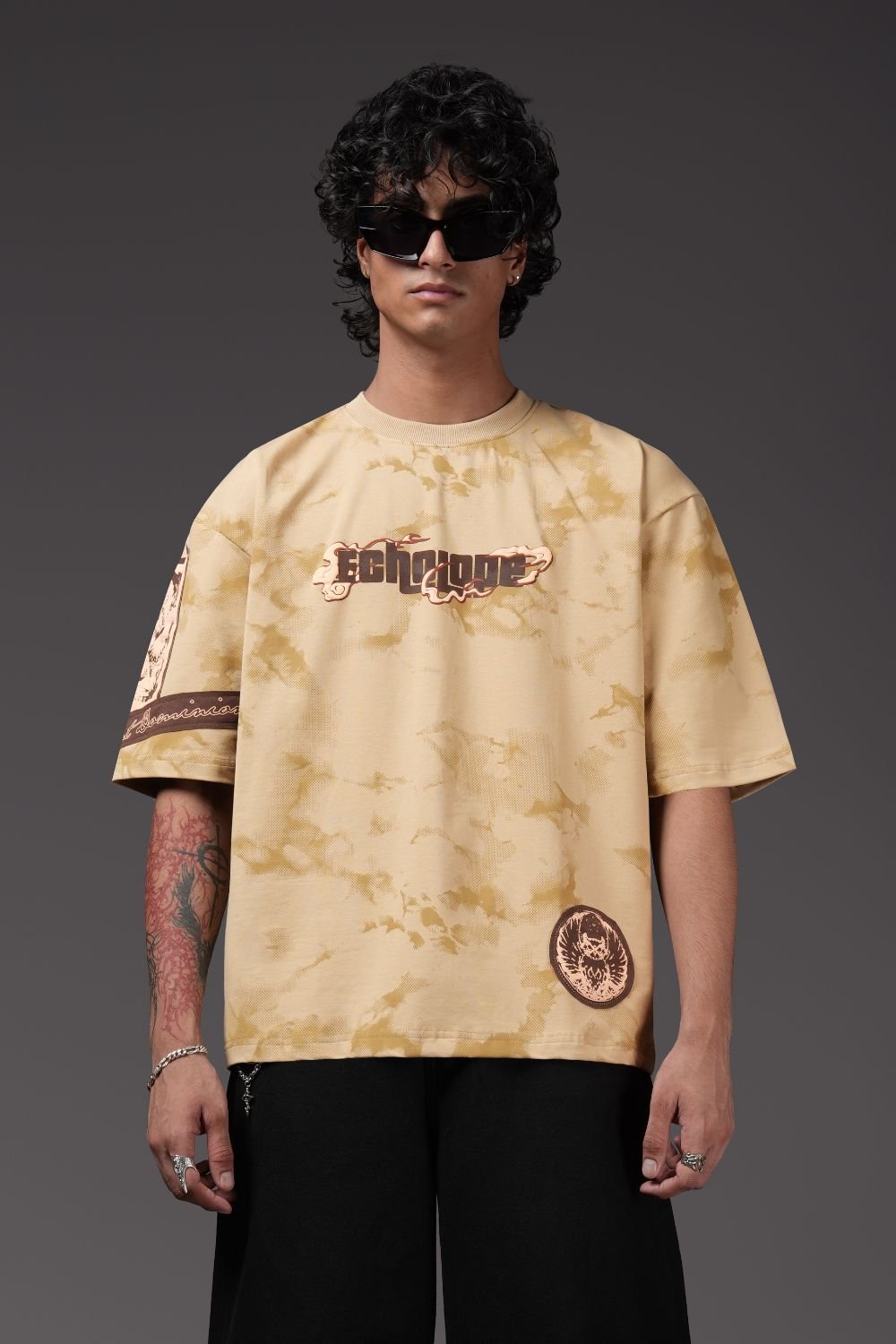 Ashen Streetwear Oversized T-Shirt - Echolope
