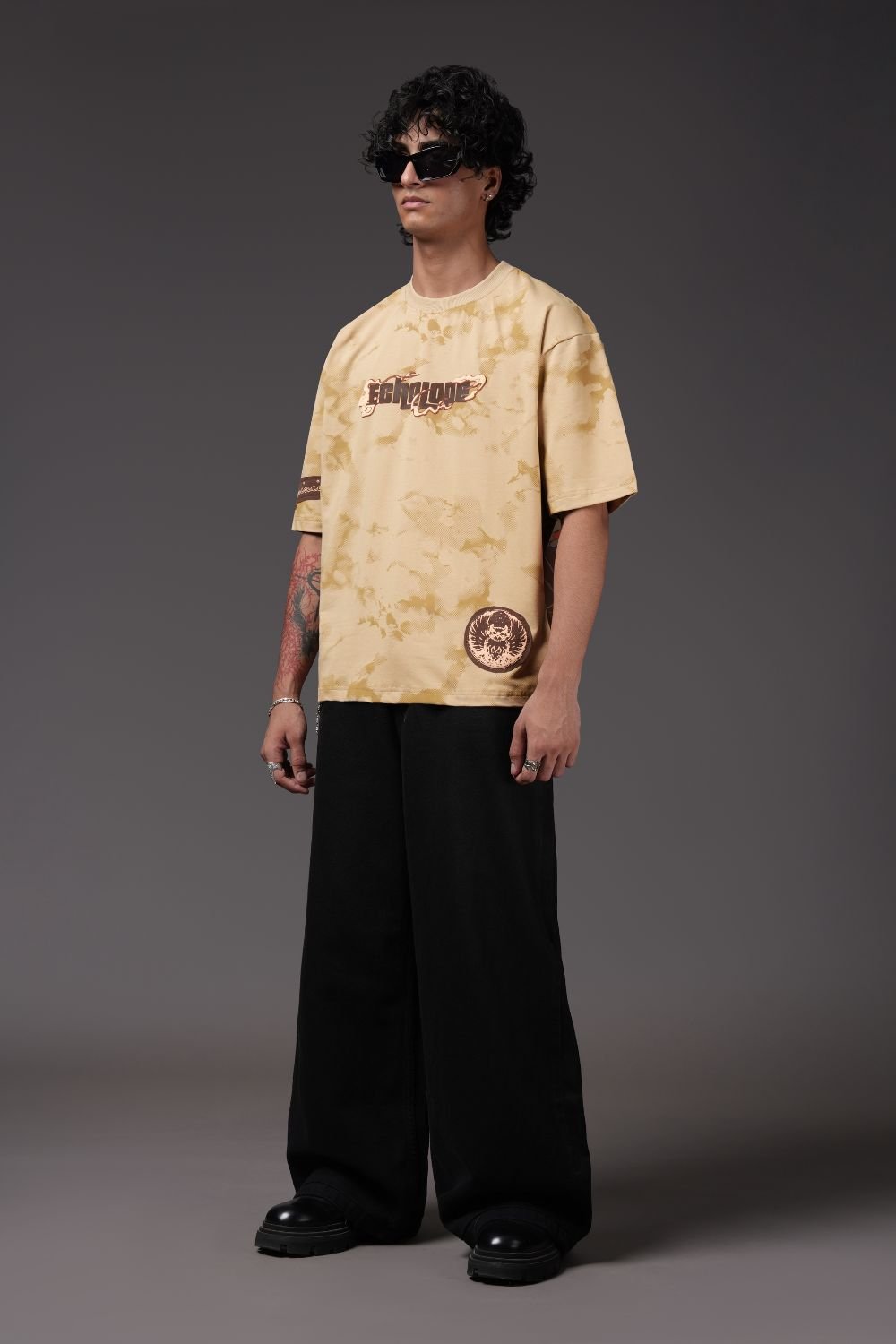 Ashen Streetwear Oversized T-Shirt - Echolope