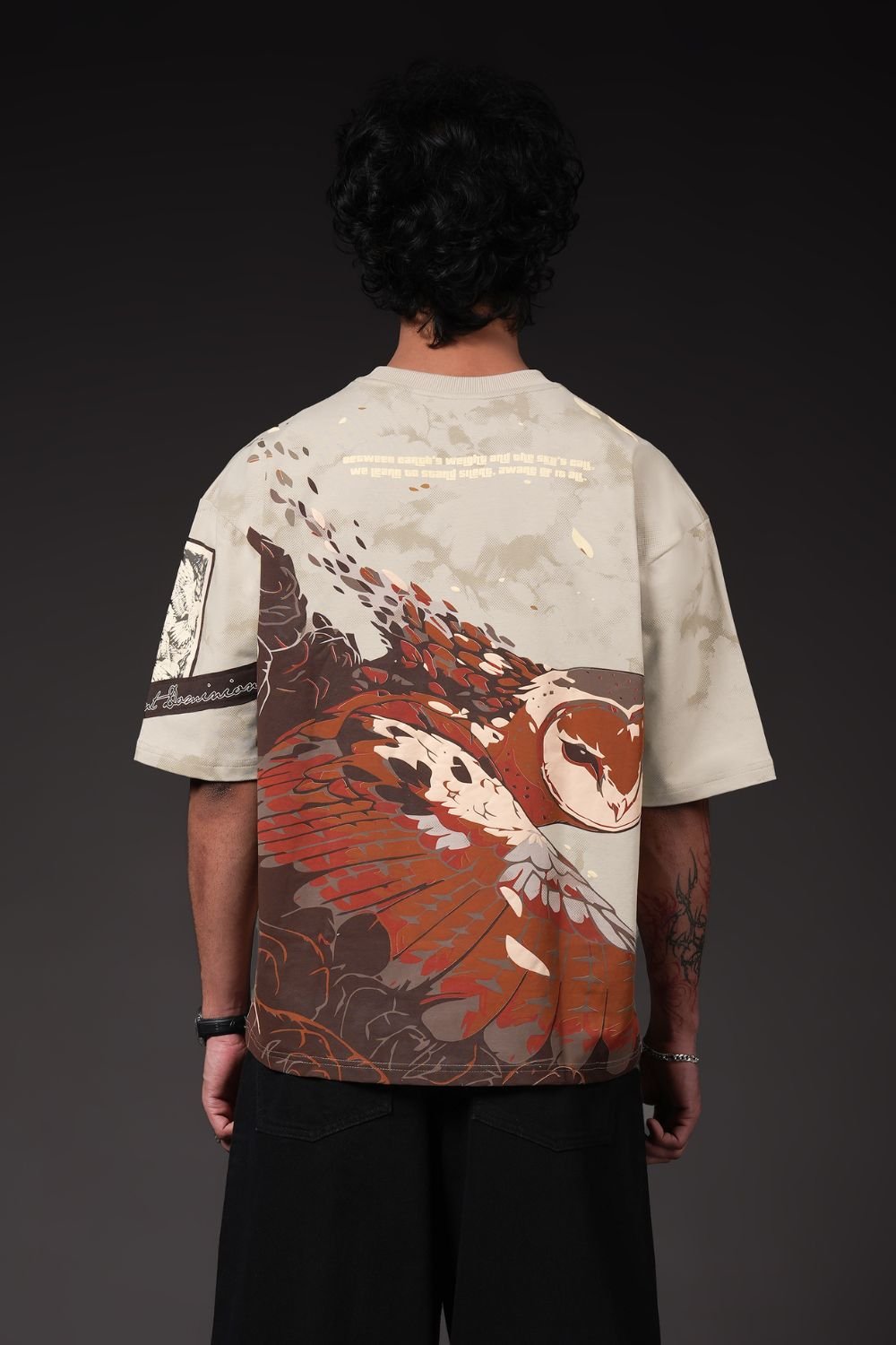 Ashen Streetwear Oversized T-Shirt - Echolope Main image
