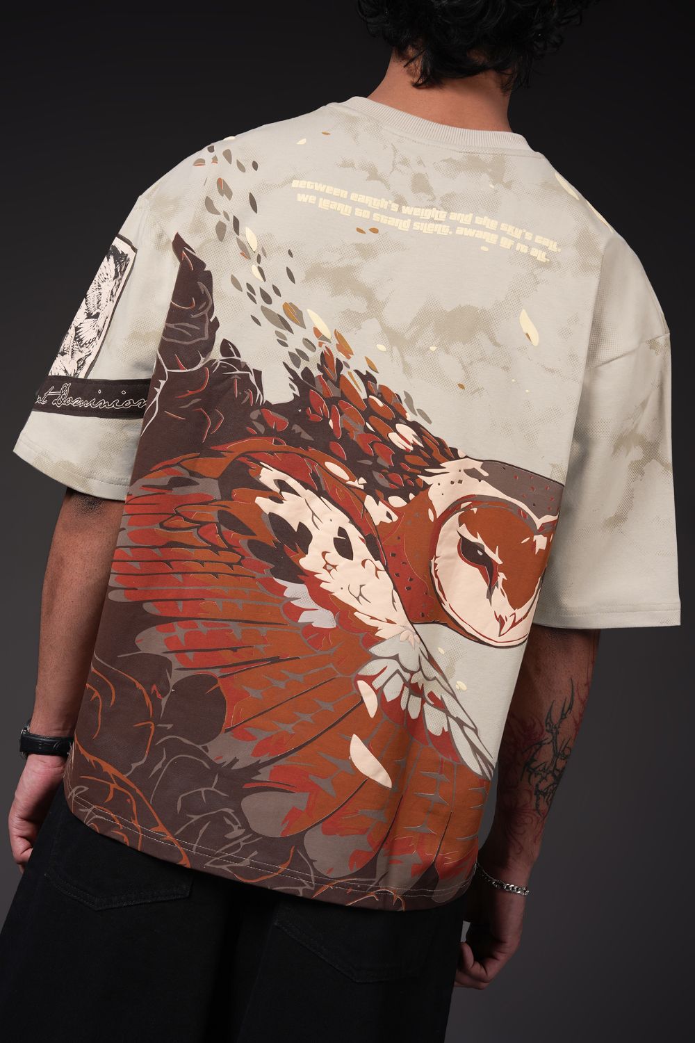 Ashen Streetwear Oversized T-Shirt - Echolope