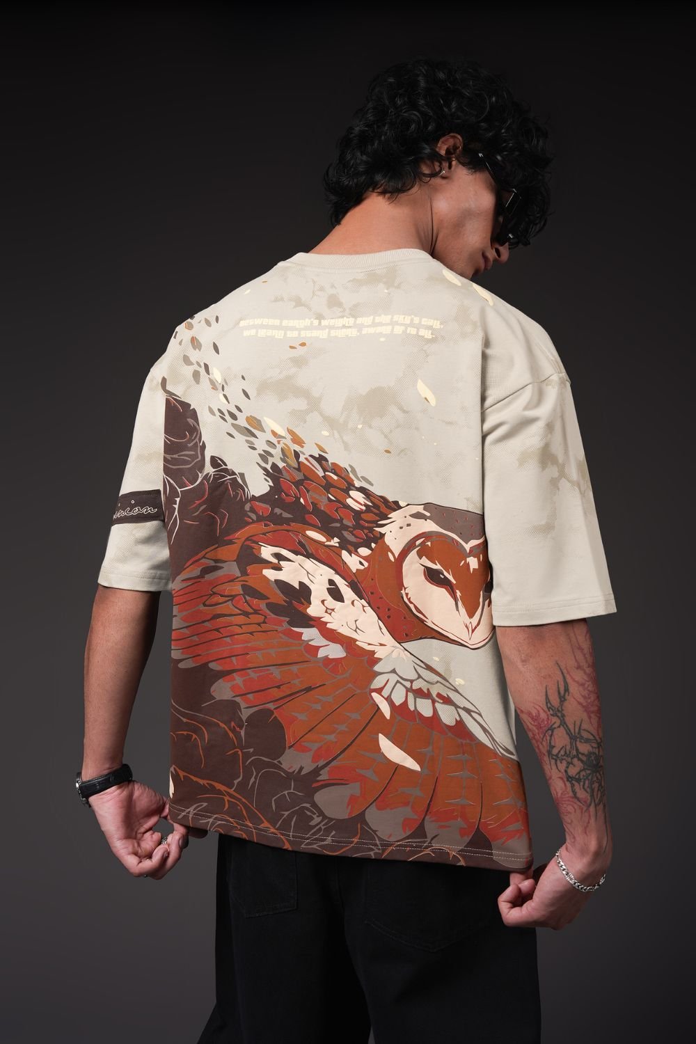 Ashen Streetwear Oversized T-Shirt - Echolope