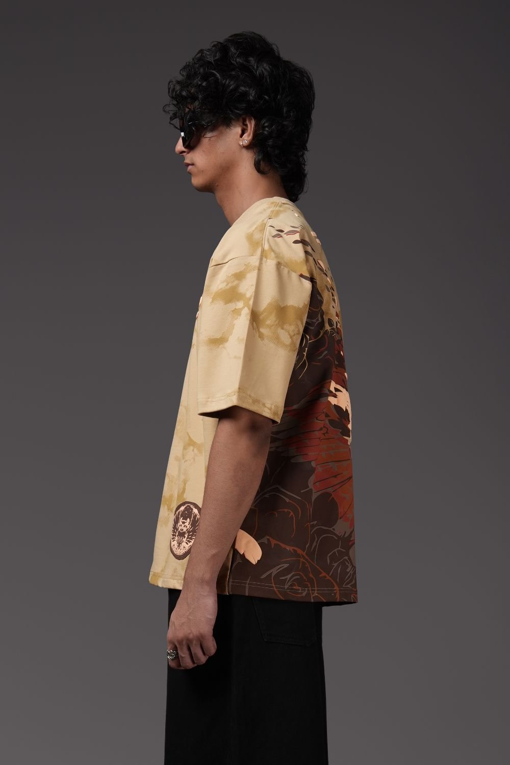 Ashen Streetwear Oversized T-Shirt - Echolope