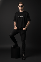 Don’t Panic" Oversized Graphic T-Shirt - Echolope