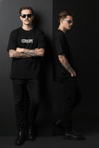 Don’t Panic" Oversized Graphic T-Shirt - Echolope