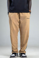 Echolope Men's Beige Joggers – Comfortable Cotton Jogger Pants for Gym & Casual Wear - Echolope