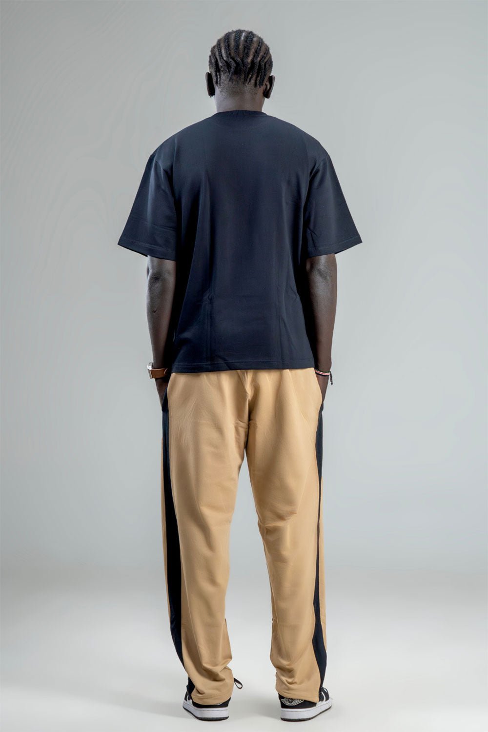 Echolope Men's Beige Joggers – Comfortable Cotton Jogger Pants for Gym & Casual Wear - Echolope