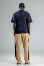 Echolope Men's Beige Joggers – Comfortable Cotton Jogger Pants for Gym & Casual Wear - Echolope