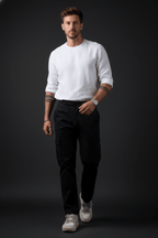 ECHOLOPE Men’s Black Cargo Pants | Stylish and Durable Cotton Cargos - Echolope