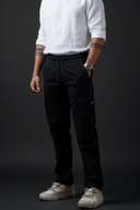 ECHOLOPE Men’s Black Cargo Pants | Stylish and Durable Cotton Cargos - Echolope