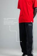 Echolope Men's Black Joggers – Comfortable Cotton Jogger Pants for Gym & Casual Wear - Echolope