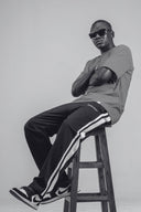 Echolope Men's Black Joggers – Comfortable Cotton Jogger Pants for Gym & Casual Wear - Echolope