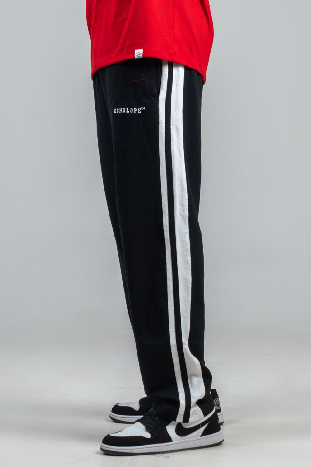 Echolope Men's Black Joggers – Comfortable Cotton Jogger Pants for Gym & Casual Wear - Echolope Main image