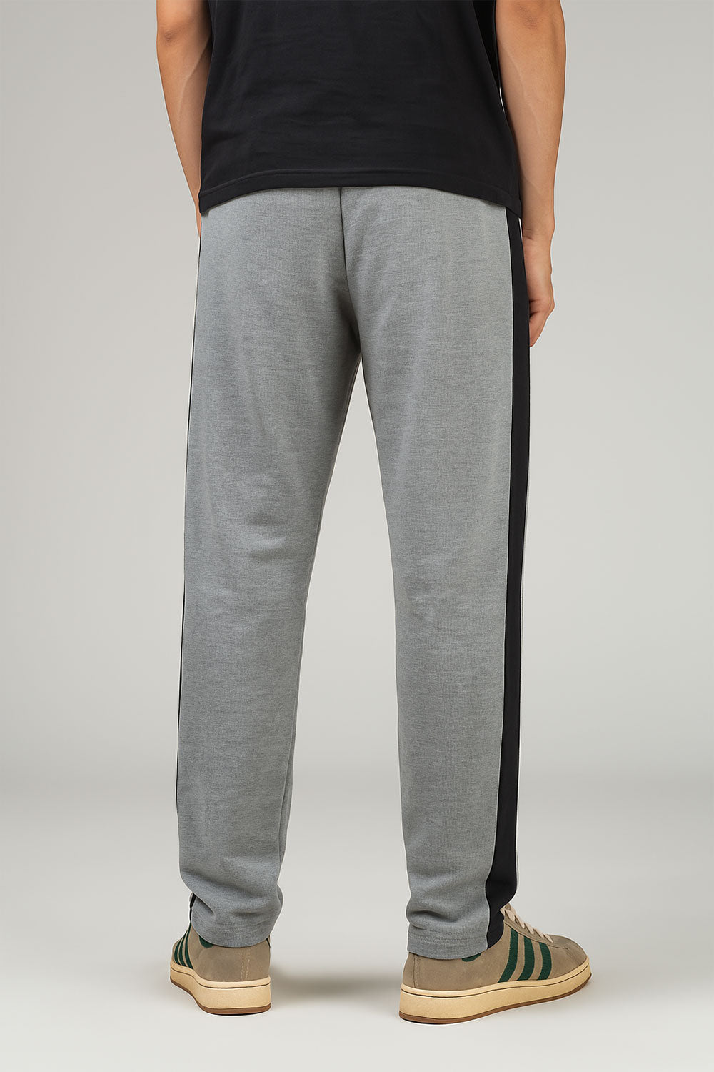Echolope Men's Melange Grey Joggers – Comfortable Cotton Jogger Pants for Gym & Casual Wear - Echolope