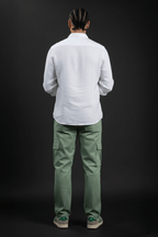 ECHOLOPE Men’s Teal (Ocean Green) Cargo Pants | Stylish and Durable Cotton Cargos - Echolope