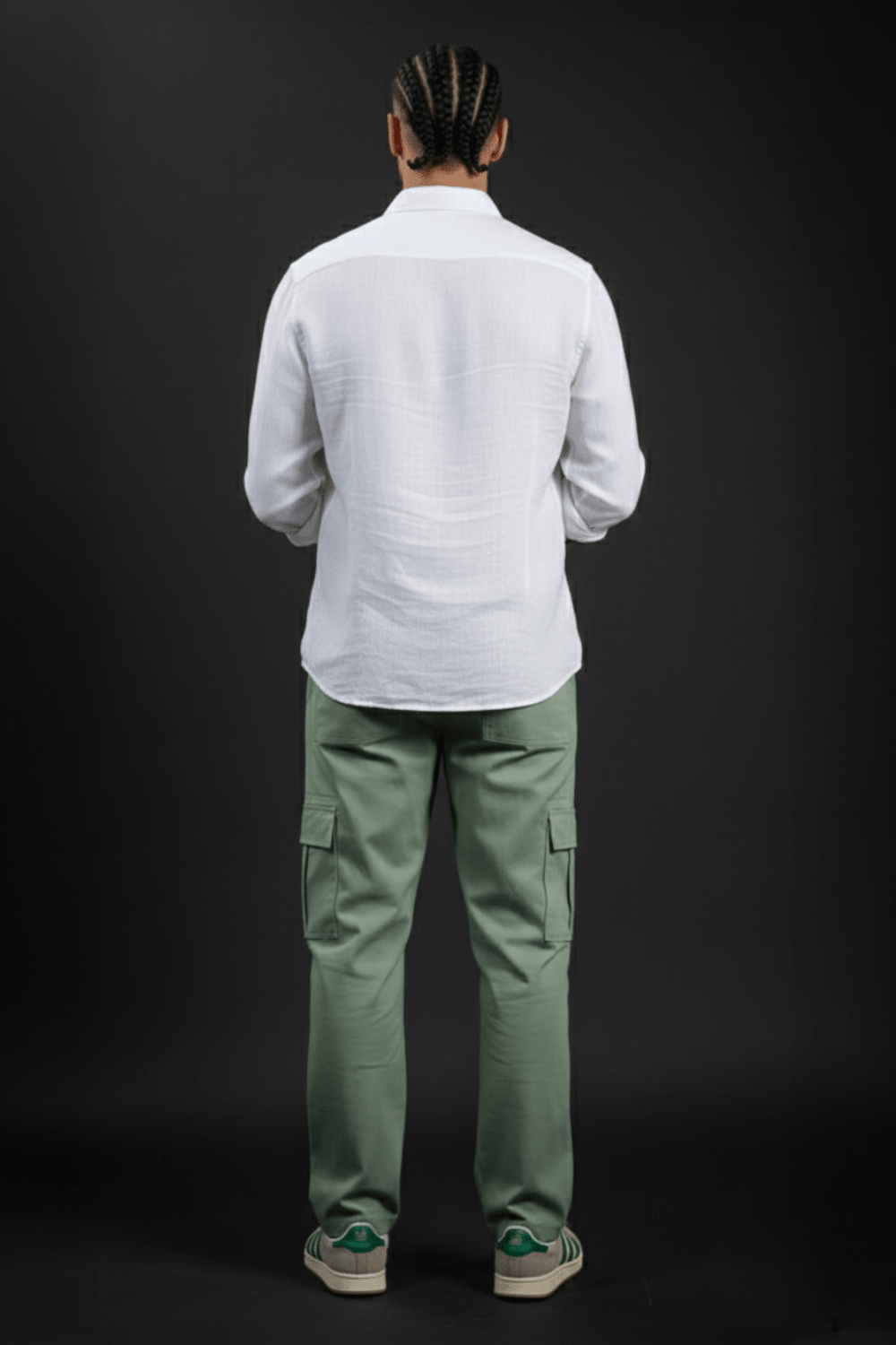 ECHOLOPE Men’s Teal (Ocean Green) Cargo Pants | Stylish and Durable Cotton Cargos - Echolope